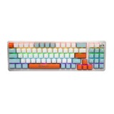 คีย์บอร์ดเกมมิ่ง Neolution E-Sport NEXUS White color (Red Switch)