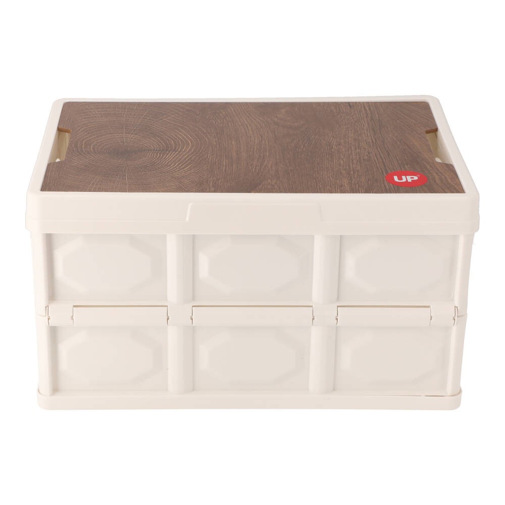 กล่องพับได้ UP7 Foldable Box White M