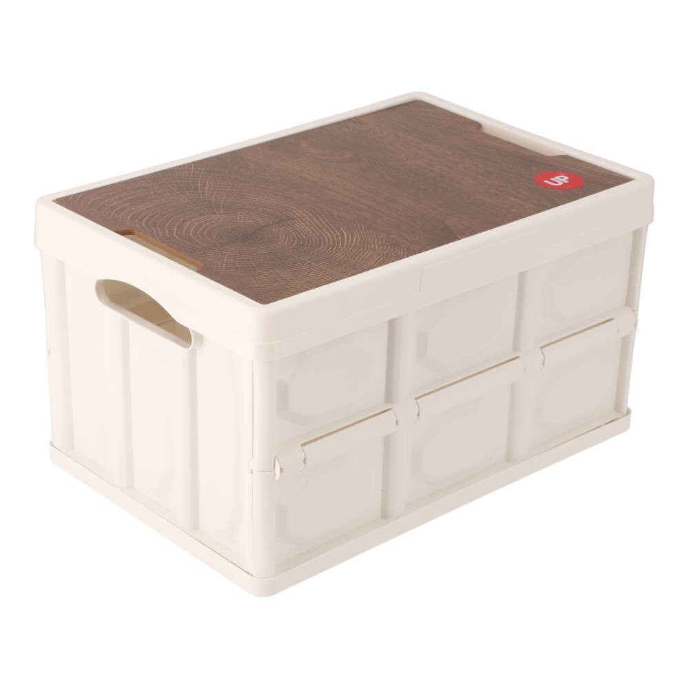 กล่องพับได้ UP7 Foldable Box White M