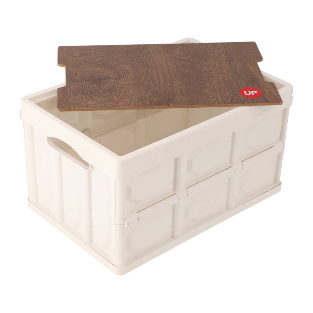 กล่องพับได้ UP7 Foldable Box White M