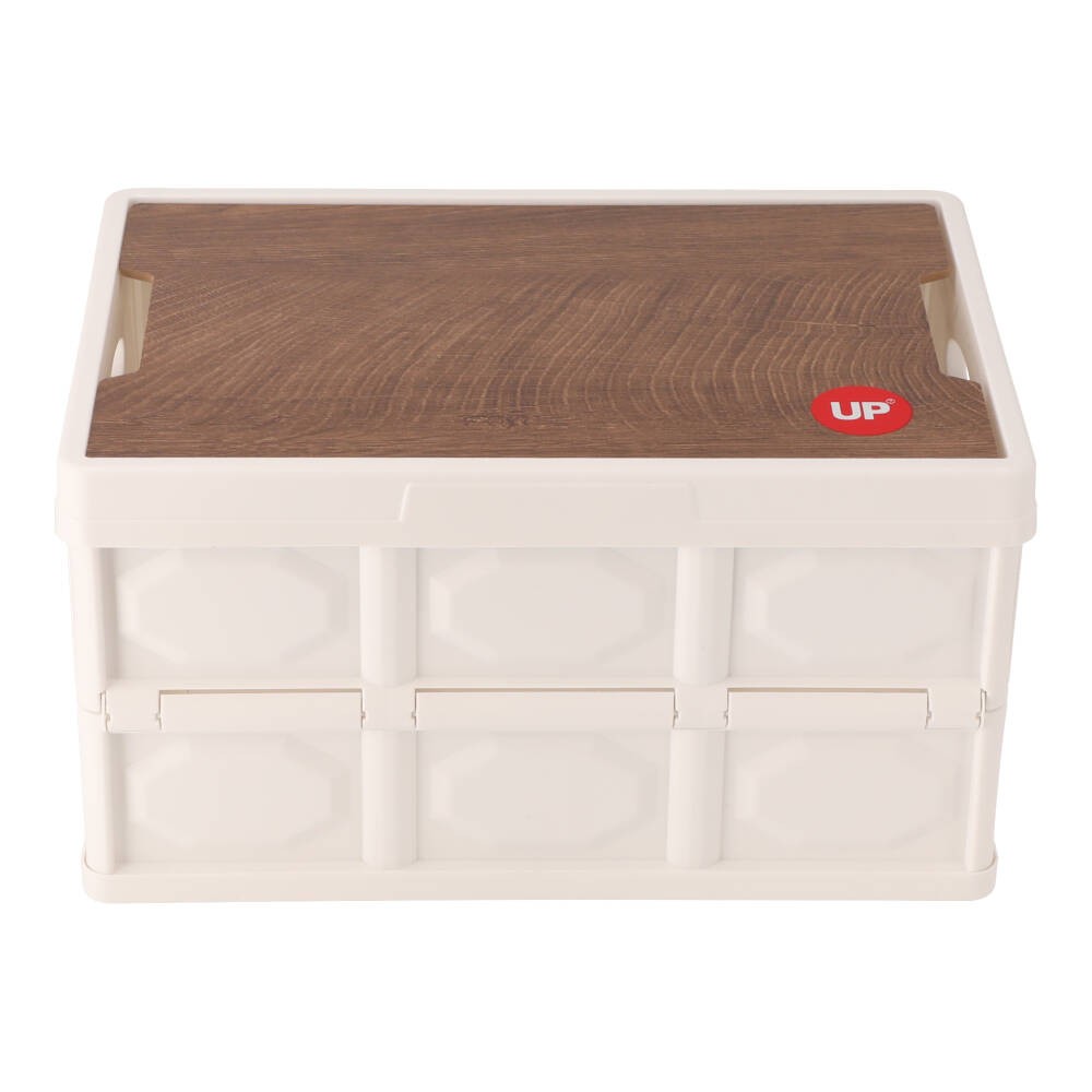 กล่องพับได้ UP7 Foldable Box White S