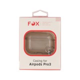 เคส FOX AirPods Pro 3 Air - Cushion Anti Yellow Bayer TPU Gray