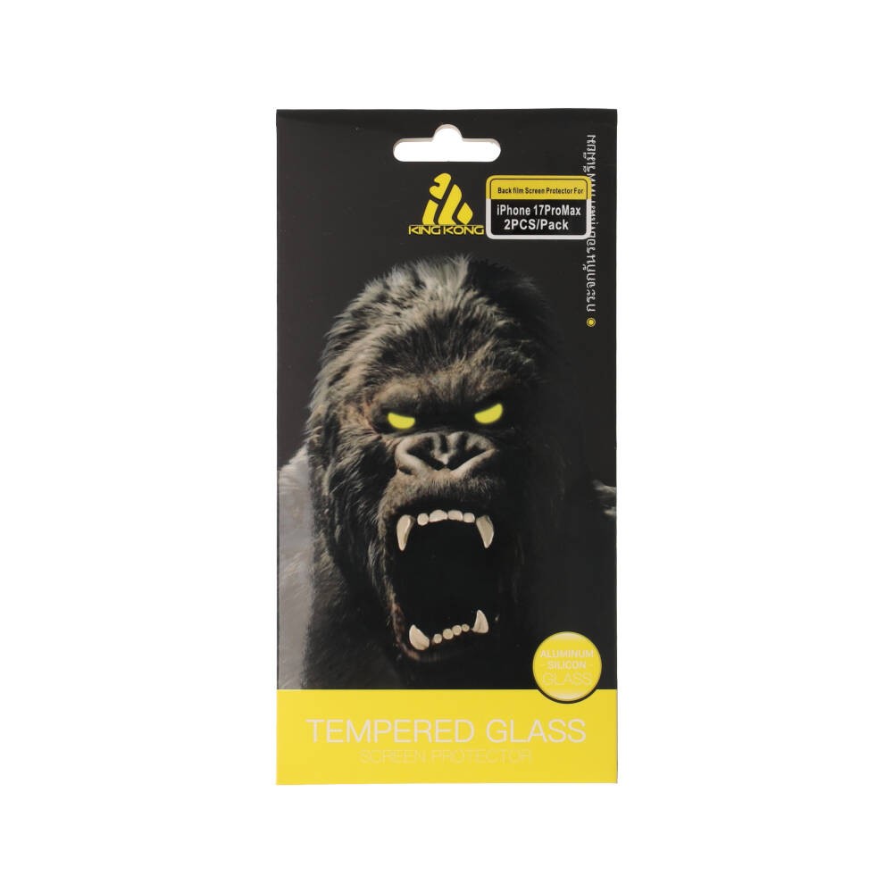 ฟิล์มกันรอยด้านหลัง KING KONG iPhone 17 Pro Max Back Protector Matte (Pack 2pcs)