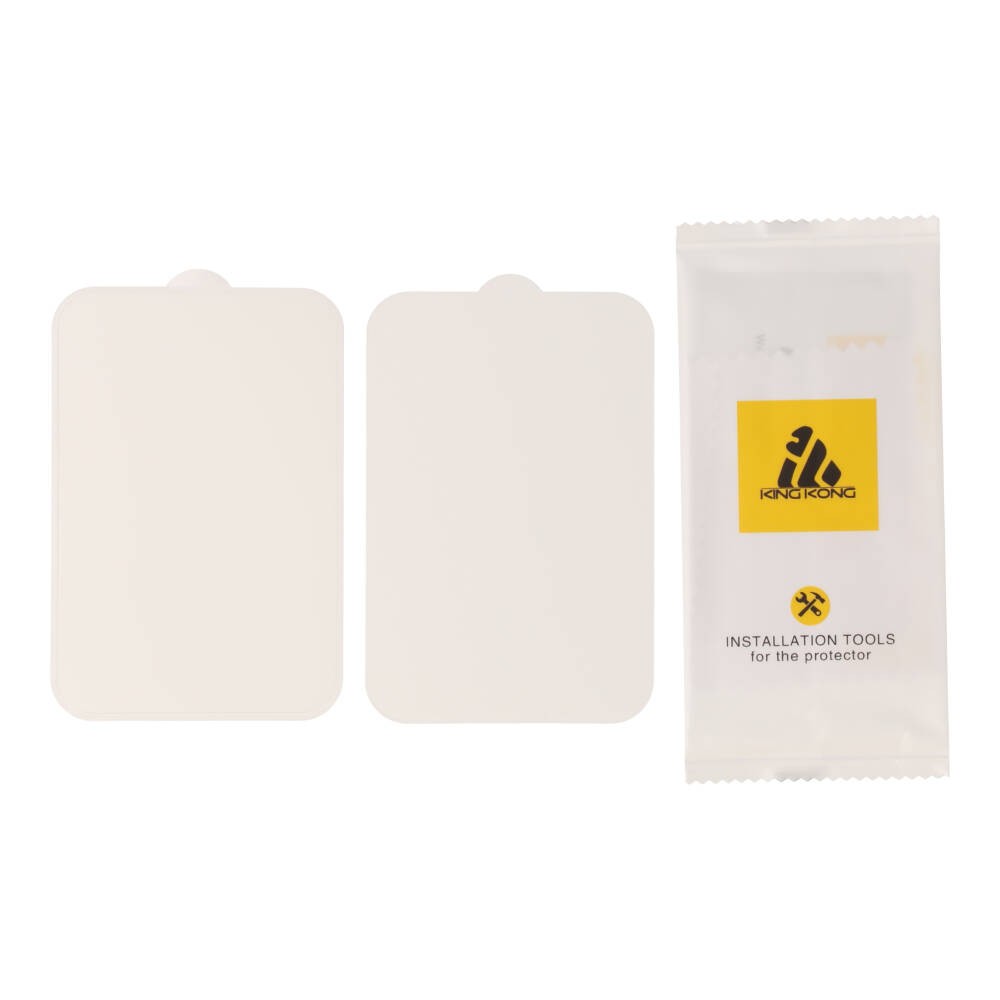 ฟิล์มกันรอยด้านหลัง KING KONG iPhone 17 Pro Black Protector Matte (Pack 2pcs)