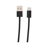 สายชาร์จ TitanV USB-A to USB-C 3A 1.5M. Knitting Black (TI-C09)