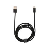สายชาร์จ TITANV USB-A to USB-C 3A 1.5M. Knitting Black (TI-C09)