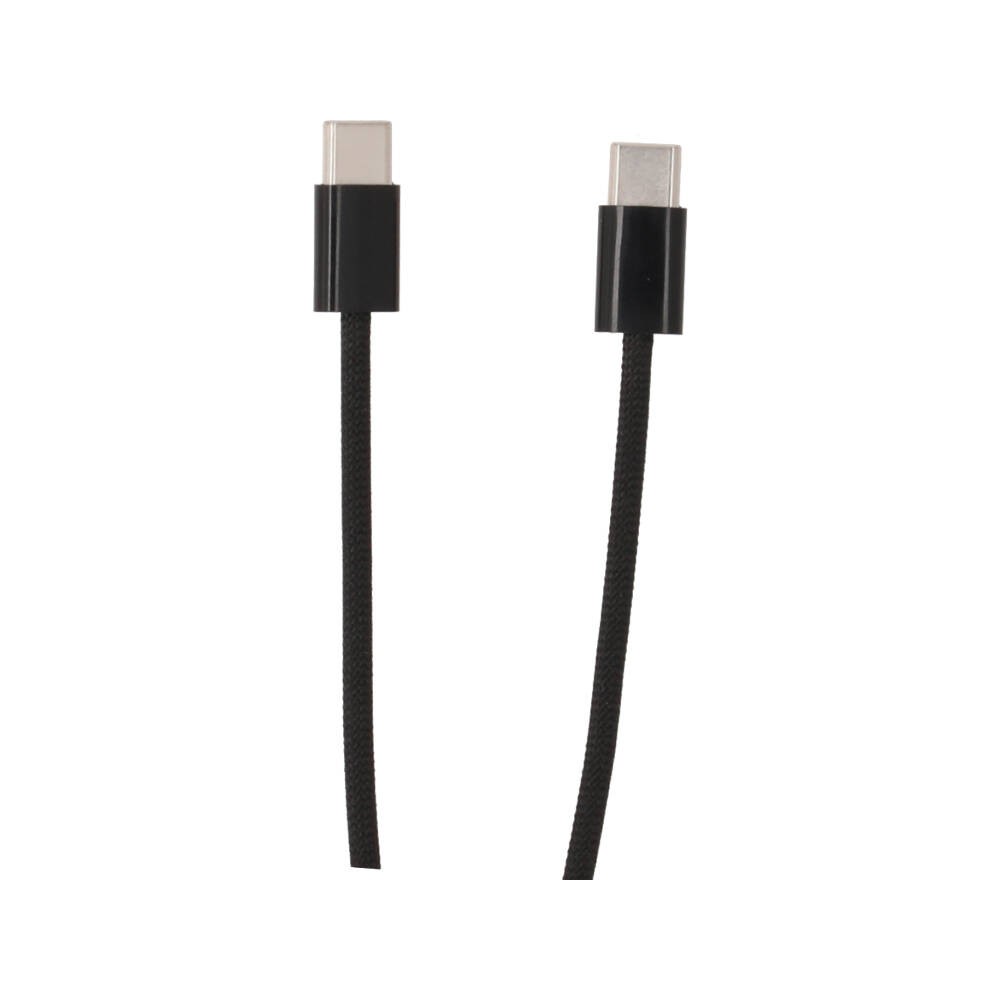 สายชาร์จ TITANV USB-C to USB-C 60W Super Fast Charge & Data Sync 1.5M. Knitting Black (TI-C09)