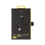 สายชาร์จ TITANV USB-C to USB-C 60W Super Fast Charge & Data Sync 1.5M. Knitting Black (TI-C09)