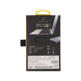 สายชาร์จ TITANV USB-C to USB-C 60W Super Fast Charge & Data Sync 1.5M. Knitting Black (TI-C09)