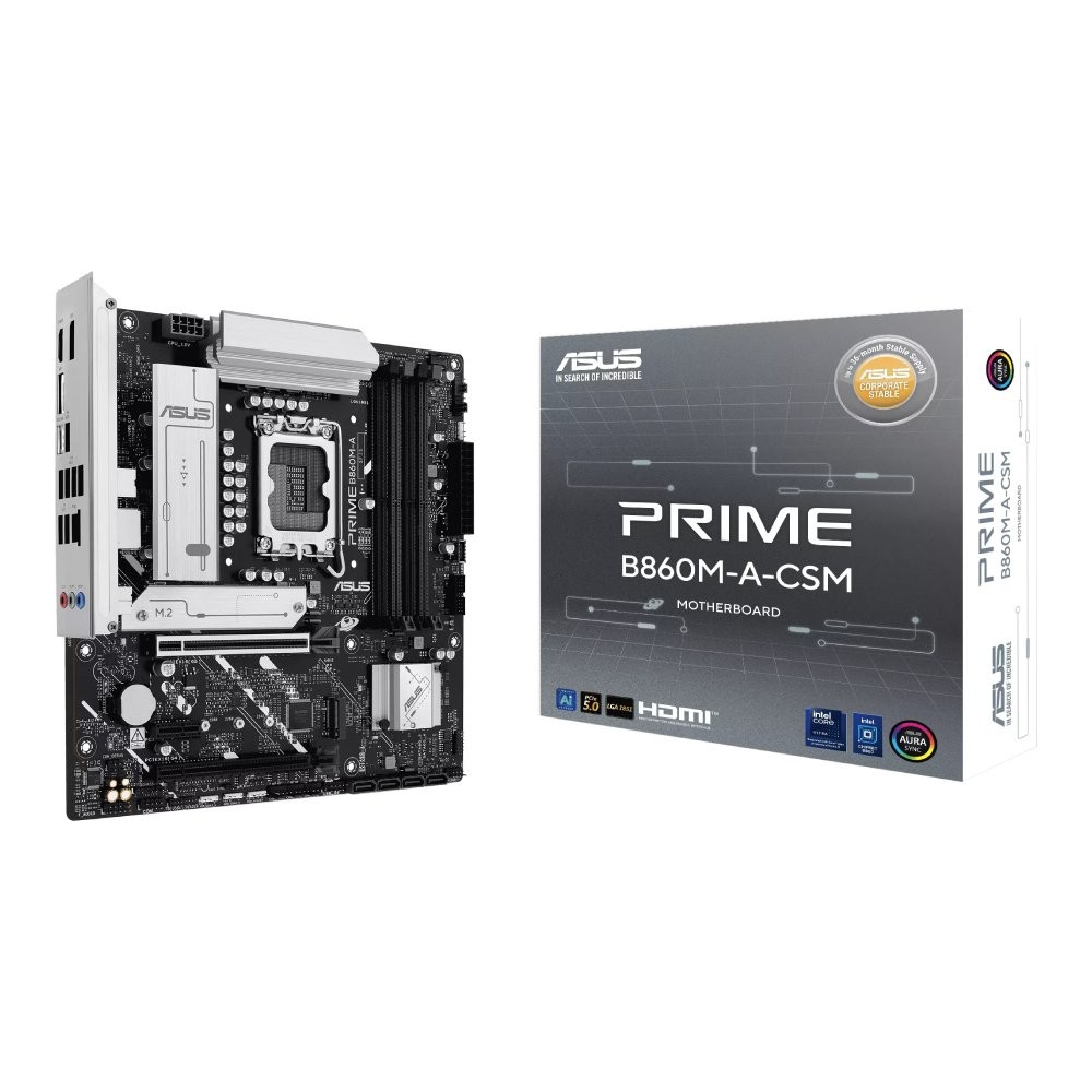 เมนบอร์ด ASUS Prime B860M-A CSM DDR5 LGA-1851