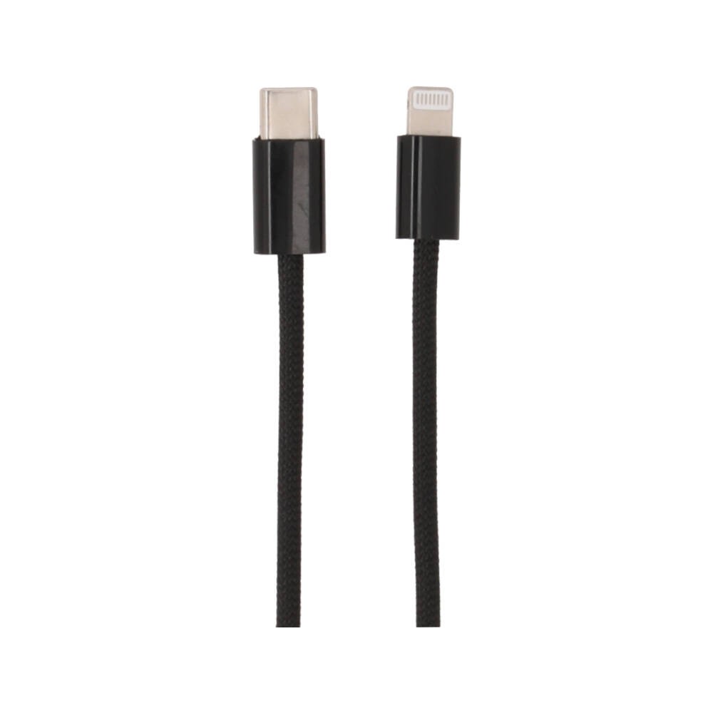 สายชาร์จ TITANV USB-C to Lightning Cable 27W 1.5M. Knitting Black (TI-C09)