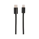 สายชาร์จ TitanV USB-C to Lightning Cable 27W 1.5M. Knitting Black (TI-C09)