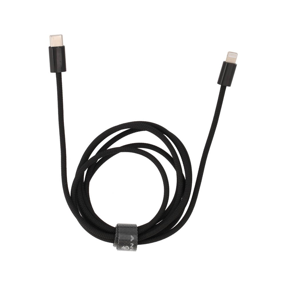 สายชาร์จ TITANV USB-C to Lightning Cable 27W 1.5M. Knitting Black (TI-C09)