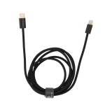 สายชาร์จ TITANV USB-C to Lightning Cable 27W 1.5M. Knitting Black (TI-C09)