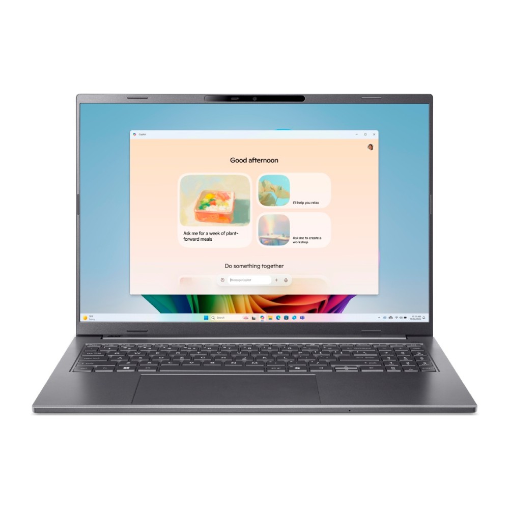 โน๊ตบุ๊ค Acer Aspire 16 AI A16-61MT-R7MF Gray