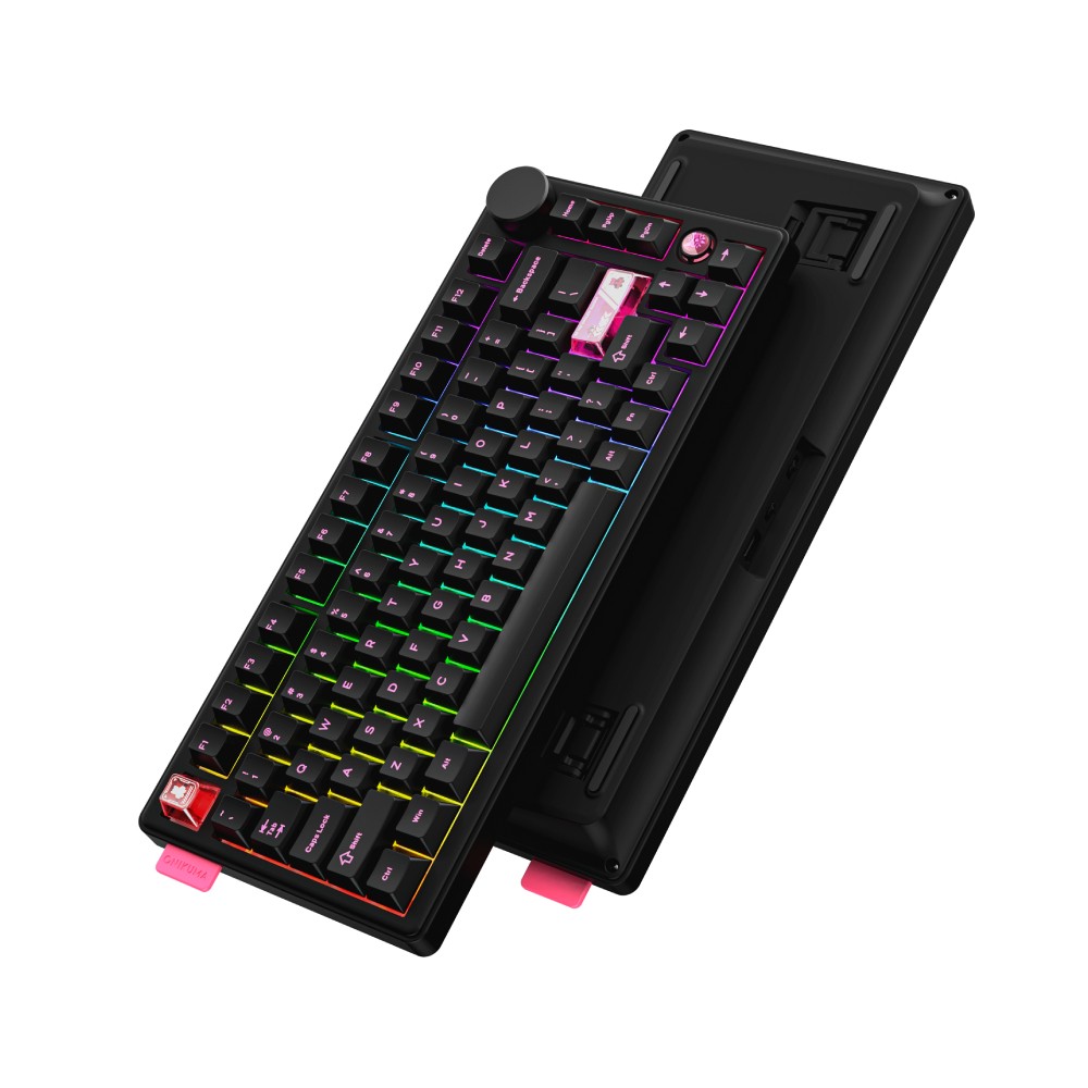 คีย์บอร์ดเกมมิ่ง Onikuma Hane MT706 81-key Triple-Mode Mechanical Black