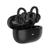 หูฟังไร้สาย QPLUS Open Earbuds TWS Ultra-Light YKS96 Black