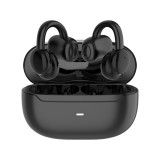 หูฟังไร้สาย QPLUS Open Earbuds TWS Ultra-Light YKS96 Black