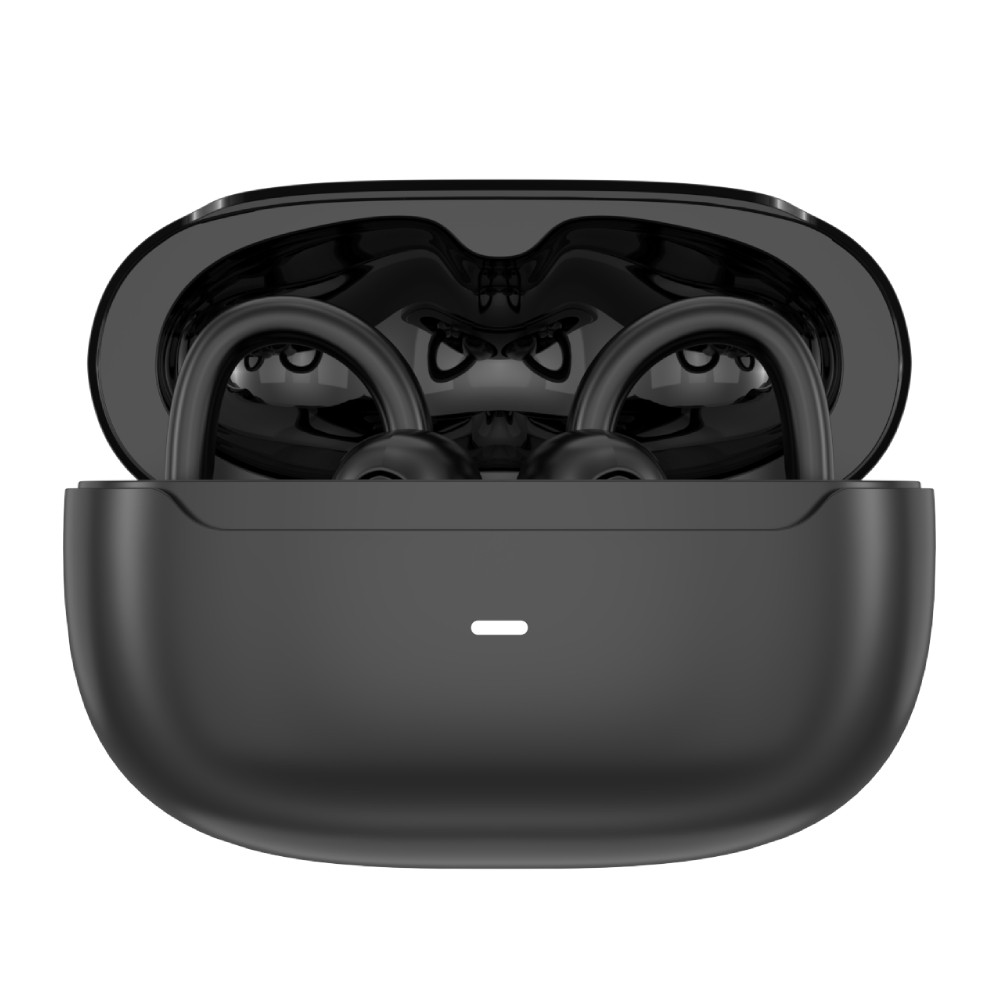 หูฟังไร้สาย QPLUS Open Earbuds TWS Ultra-Light YKS96 Black