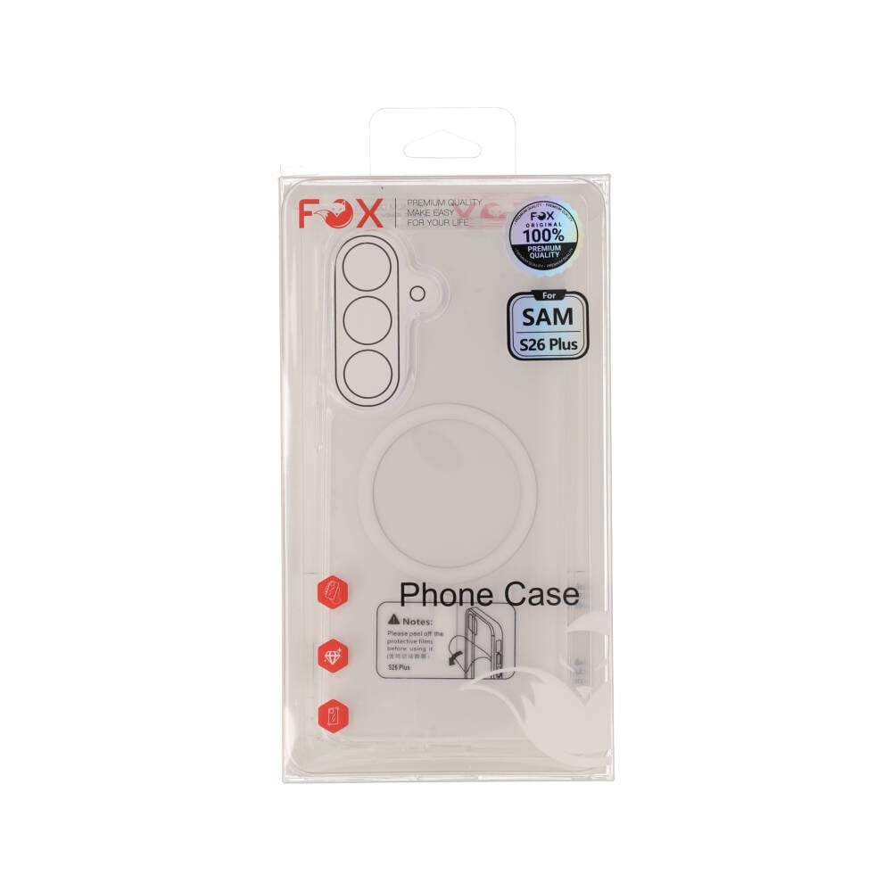 เคส FOX Samsung Galaxy S26+ Crystal Clear with Magsafe