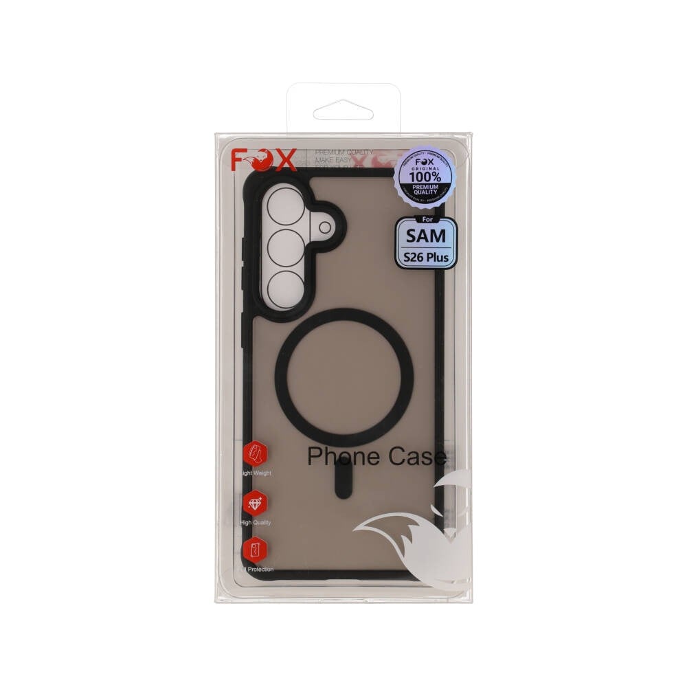เคส FOX Samsung Galaxy S26+ Matte Black with Magsafe
