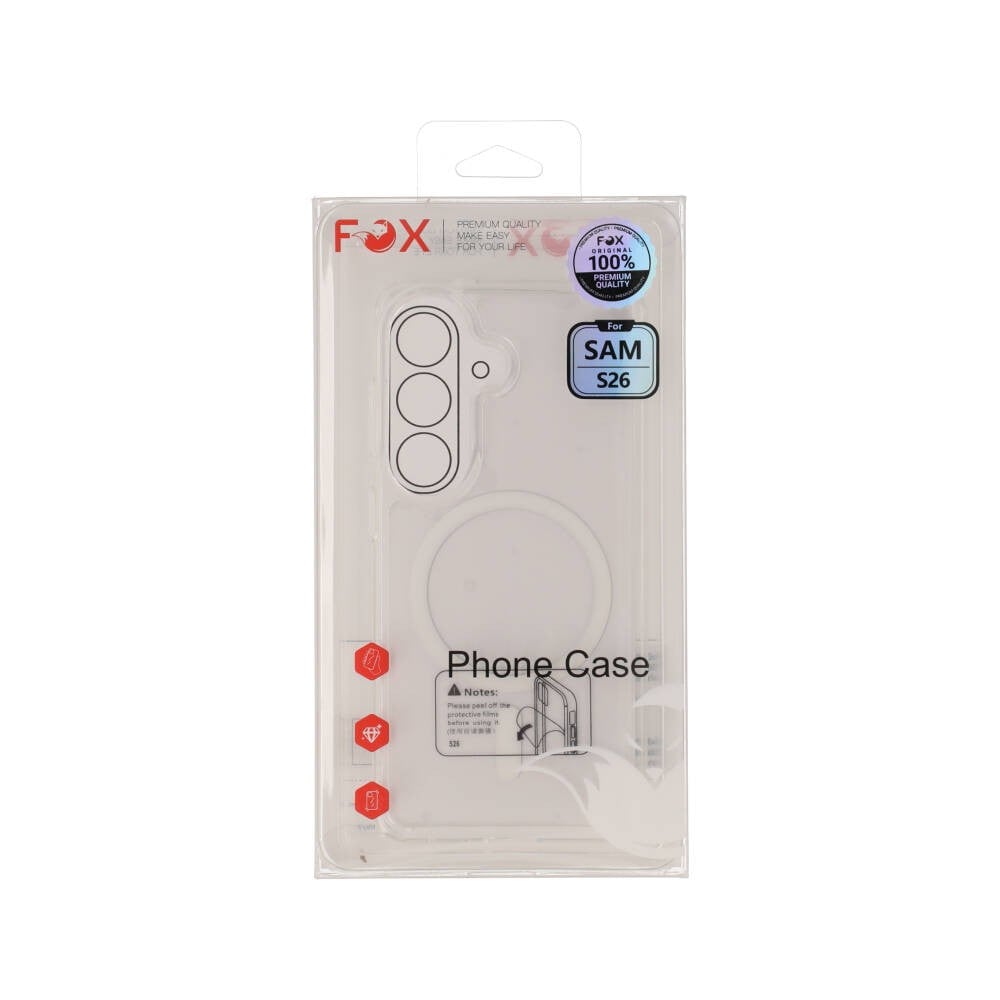 เคส FOX Samsung Galaxy S26 Crystal Clear with Magsafe