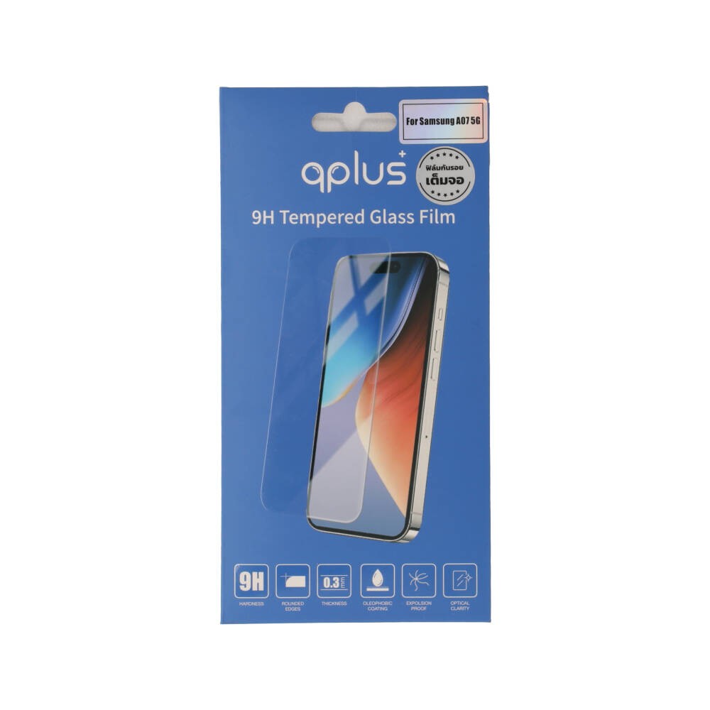 ฟิล์มกันรอย QPLUS Samsung Galaxy A07 5G/A07 LTE TG Full Frame Clear
