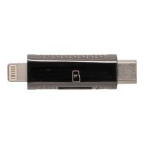 การ์ดรีดเดอร์ TECHPRO Vortex Mini Type C to TF Memory Adapter 3.0 Gunmetel Gray