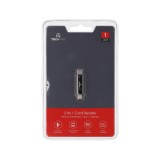 การ์ดรีดเดอร์ TECHPRO Vortex Mini Type C to TF Memory Adapter 3.0 Gunmetel Gray