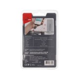การ์ดรีดเดอร์ TECHPRO Vortex USB-C to TF/Micro SD with Zinc Alloy External Gunmetel Gray