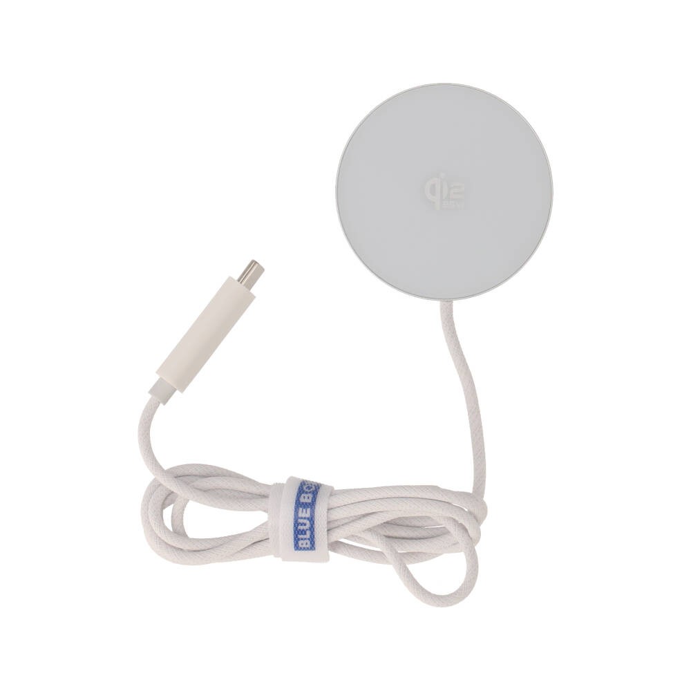 สายชาร์จ Blue Box Magnetic Wireless Charging 25W (Qi2.2) White (BB-C10)