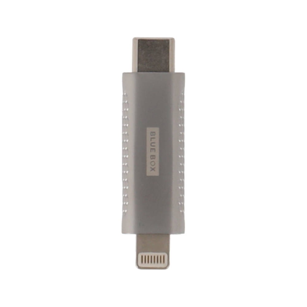 การ์ดรีดเดอร์ Blue Box LinkMate Mini Type C to TF Memory Card Reader Adapter 3.0 Silver
