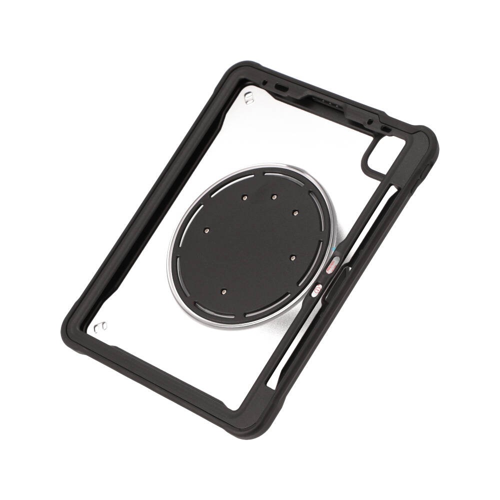 เคส FOX iPad Air 6/7/8 11" 2026 (M2/M3/M4) / iPad Pro 11" (M4/M5) Rugged Case with Kick-Stand and Shoulder Strap Black