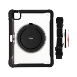 เคส FOX iPad Air 6/7/8 11" 2026 (M2/M3/M4) / iPad Pro 11" (M4/M5) Rugged Case with Kick-Stand and Shoulder Strap Black