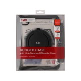 เคส FOX iPad Air 6/7/8 11" 2026 (M2/M3/M4) / iPad Pro 11" (M4/M5) Rugged Case with Kick-Stand and Shoulder Strap Black