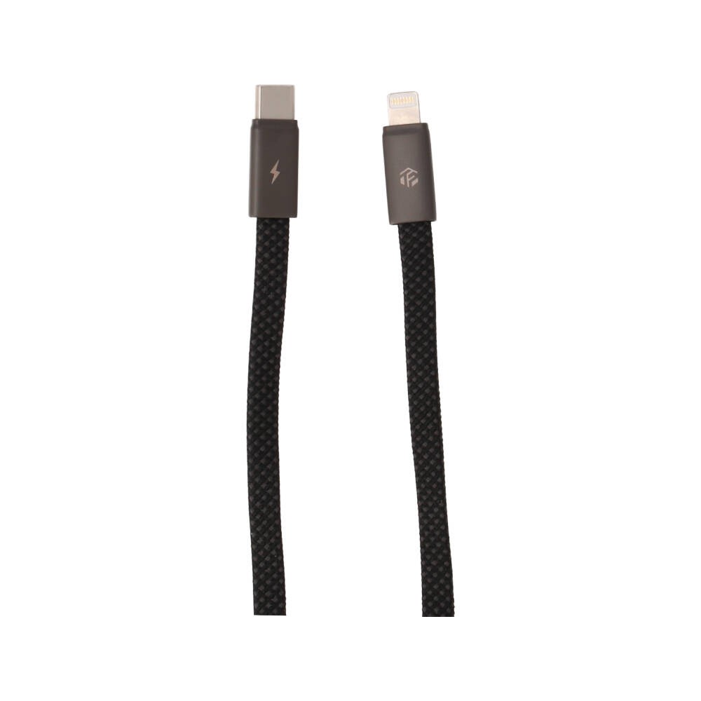 สายชาร์จ TECHPRO USB-C to Lightning 27W Flex Link Black (TP-C08)