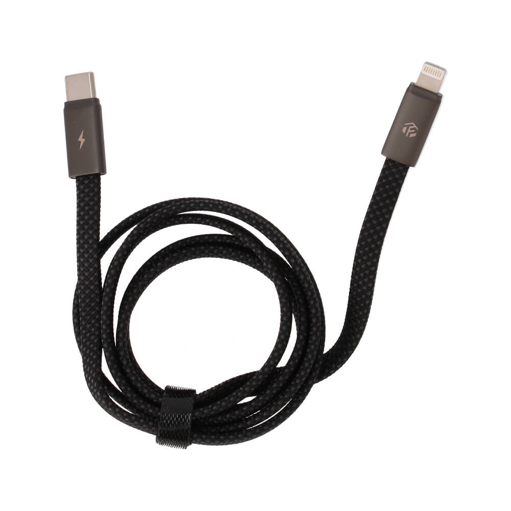 สายชาร์จ TECHPRO USB-C to Lightning 27W Flex Link Black (TP-C08)