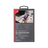 สายชาร์จ TECHPRO USB-C to Lightning 27W Flex Link Black (TP-C08)