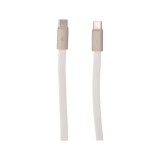 สายชาร์จ TECHPRO USB-C to USB-C 60W 1M. Flex Link White (TP-C08)