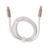 สายชาร์จ TECHPRO USB-C to USB-C 60W 1M. Flex Link White (TP-C08)