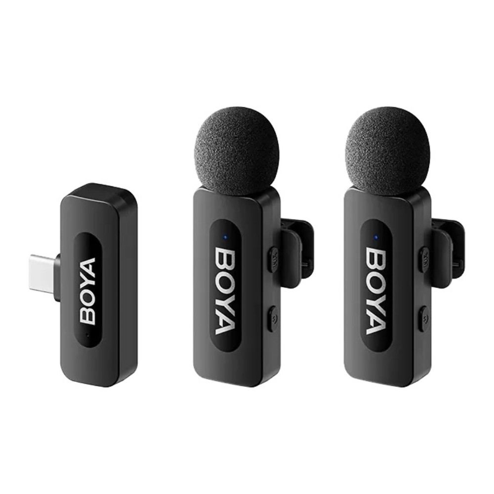 ไมโครโฟน BOYA V20 Wireless for USB-C V2.0 (2TX+1RX)