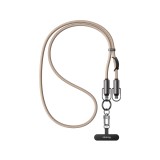 สายคล้องโทรศัพท์ MCDODO 60W 2 in 1 USB-C to USB-C Charging Lanyard 1.2m Khaki