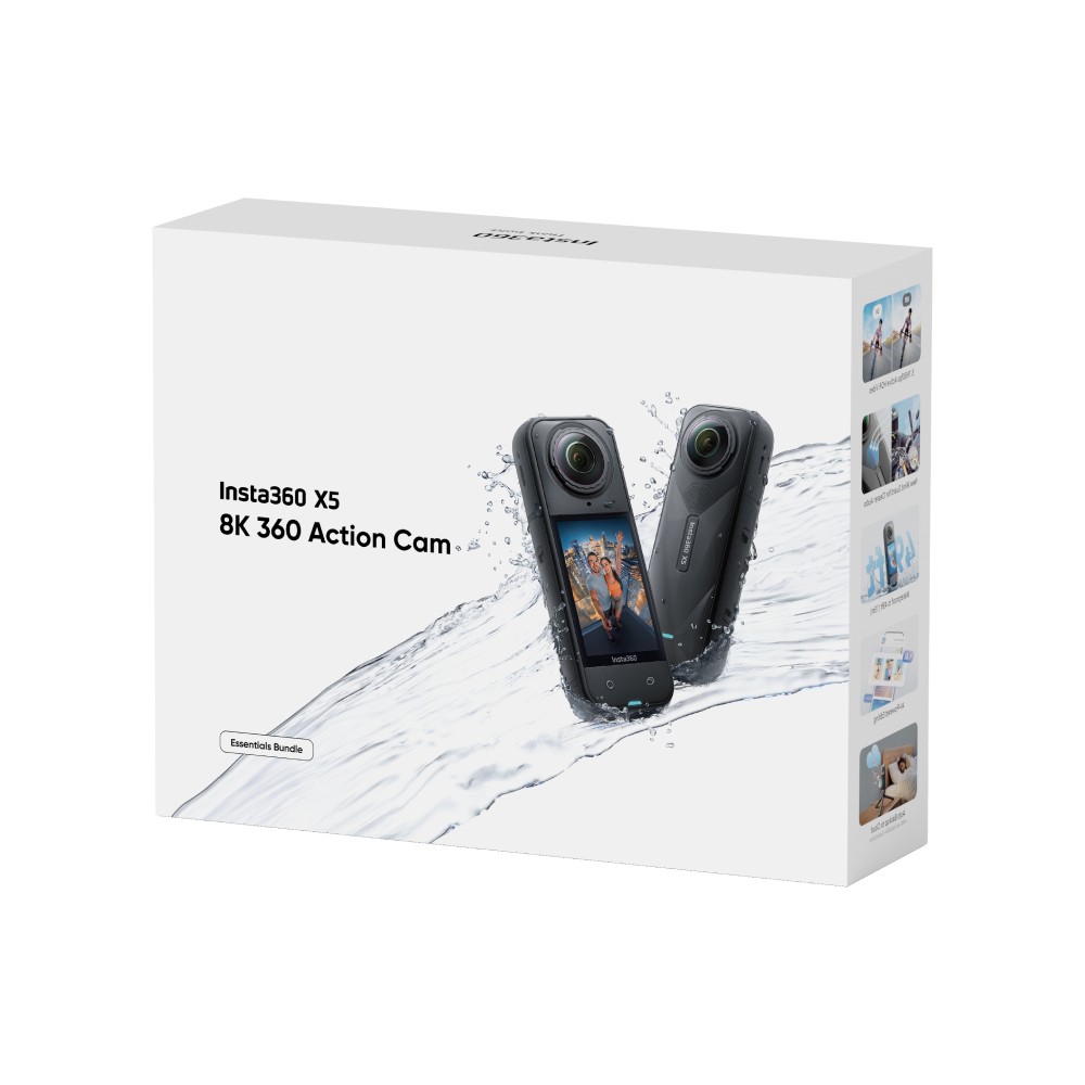 กล้องแอคชั่น Insta360 X5 Essentials Bundle