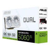 การ์ดจอ ASUS Dual GeForce RTX 5060 Ti 16GB GDDR7 White OC Edition