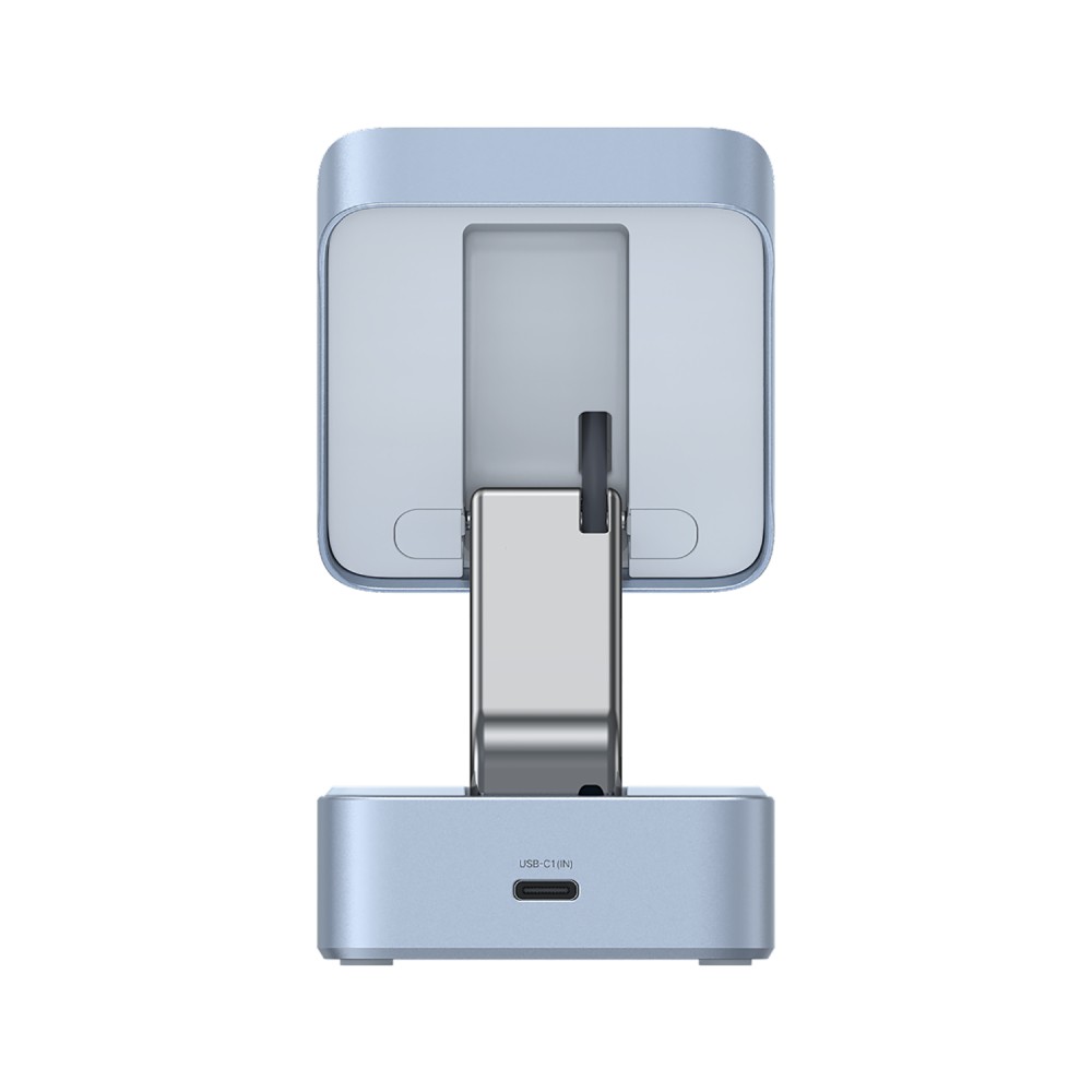 ที่ชาร์จไร้สาย Ugreen 2-in-1 Qi2.2 25W Magflow Foldable Magnetic Stand Blue (55960B)