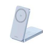 ที่ชาร์จไร้สาย Ugreen 2-in-1 Magflow Qi2.2 Foldable Magnetic Stand 25W Blue (55963)