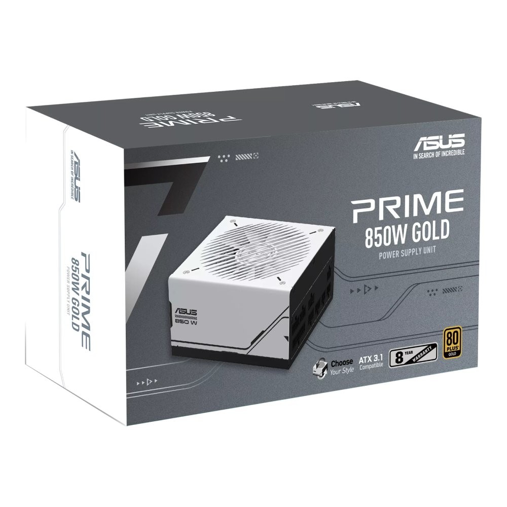 พาวเวอร์ซัพพลาย ASUS Prime 850W Gold