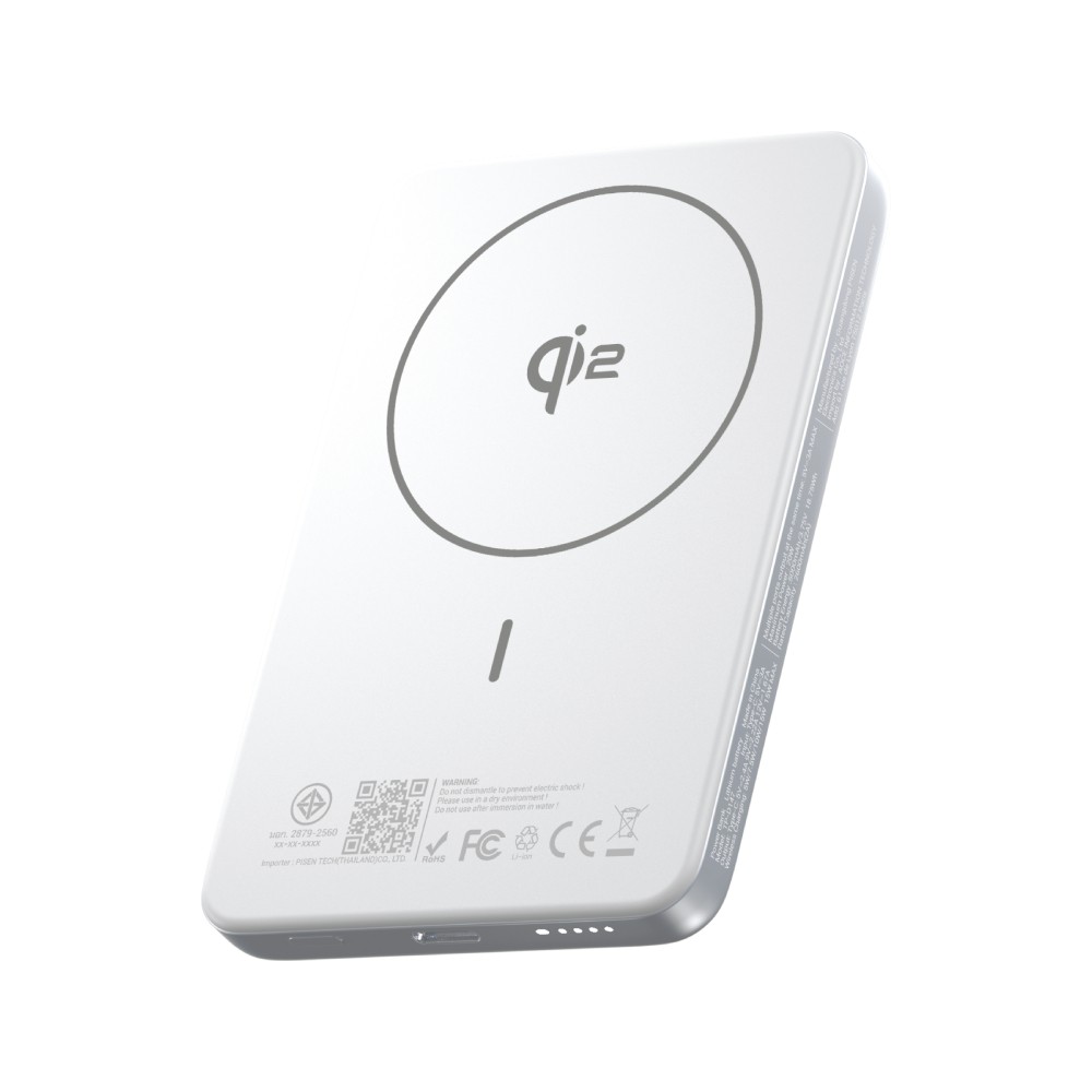 พาวเวอร์แบงค์ PISEN 5,000 mAh TP-D147 Gray (CCC)