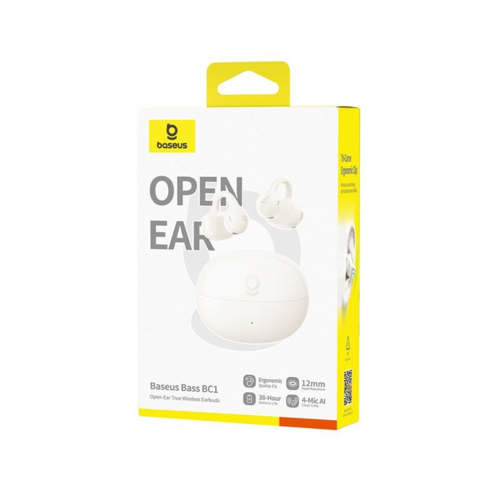 หูฟังไร้สาย Baseus Bass BC1 Stellar White