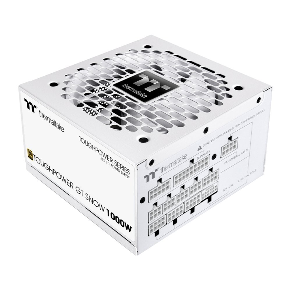 พาวเวอร์ซัพพลาย THERMALTAKE TOUGHPOWER GT 1000W 80 Plus Gold Snow (PS-TPT-1000FNFAGW)